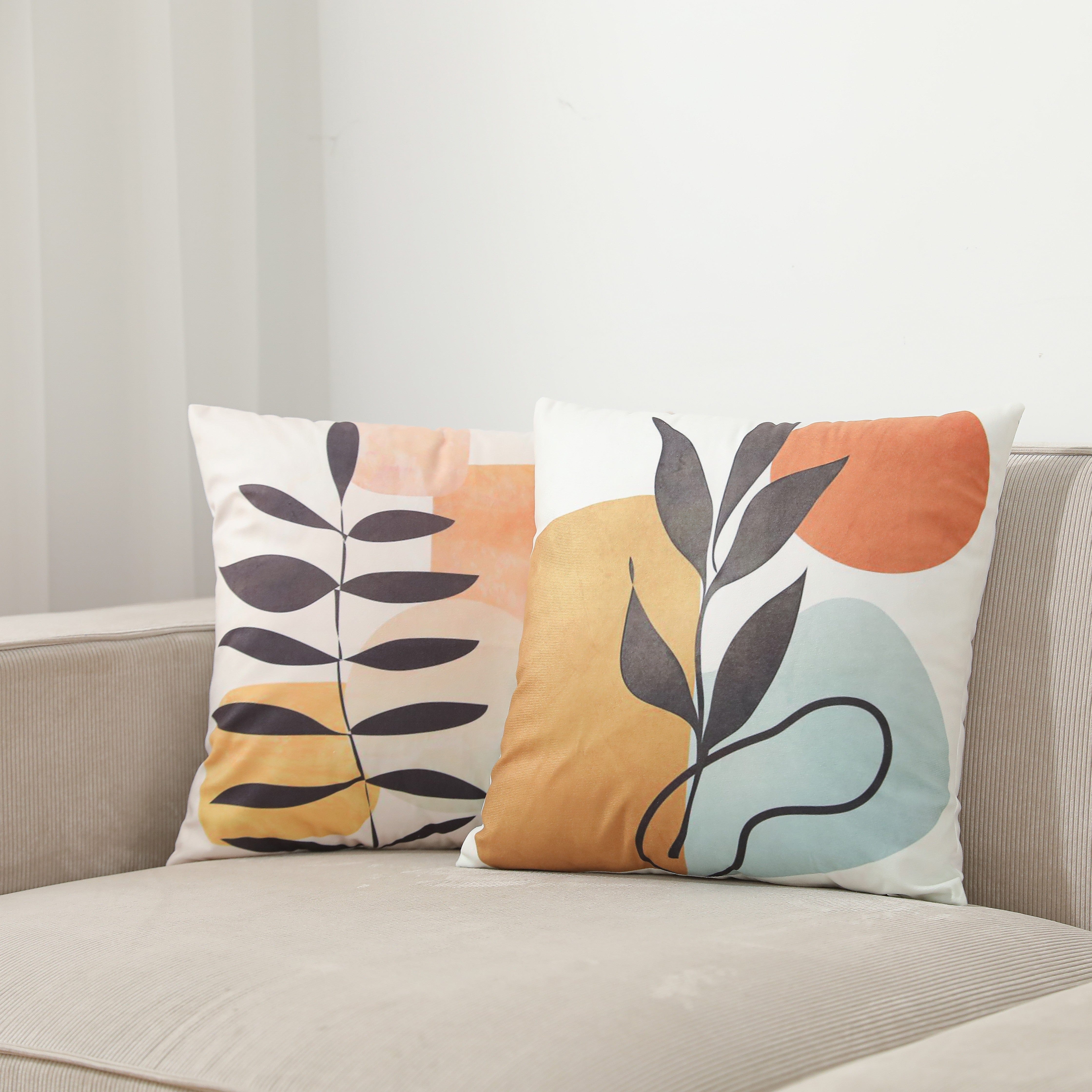 Lumi Boho Tropics Throw Pillowcase Set of 2