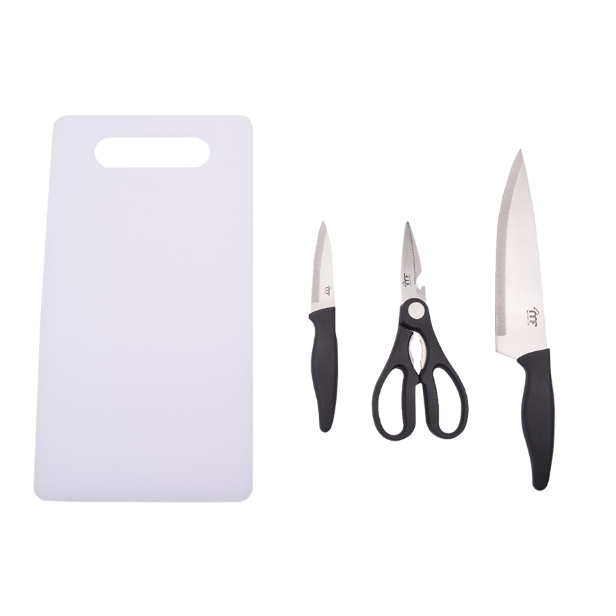 Lumi Knife Set with Chopping Board 4pc Set Lumi Knife Set with Chopping Board 4pc Set Mandaue Foam
