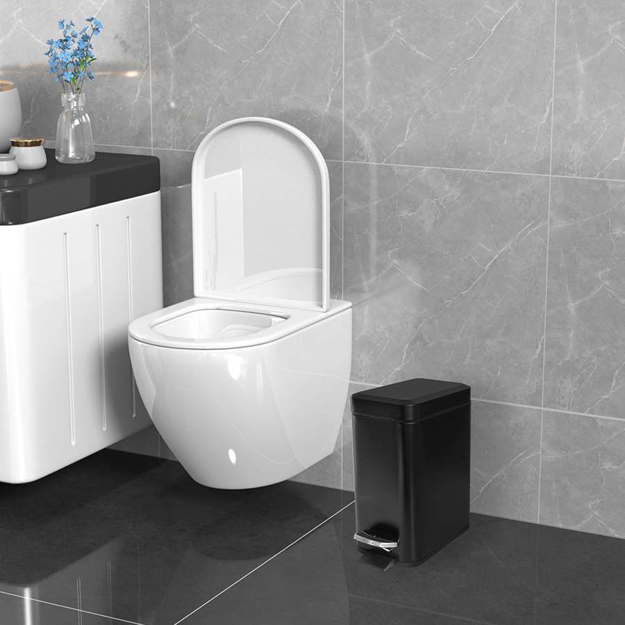 Lyall Slim Metal Step Bin Lyall Slim Metal Step Bin Mandaue Foam