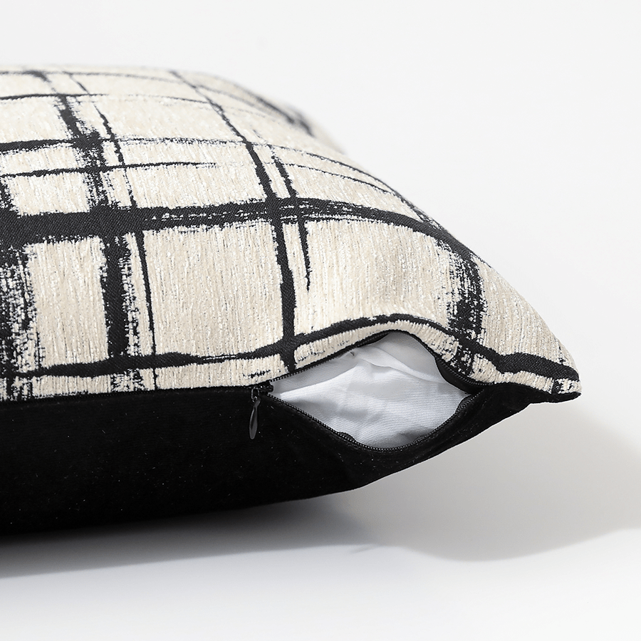 Mara Modern Jacquard Throw Pillowcase