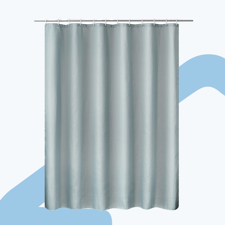 Marin Blue Shower Curtain Set