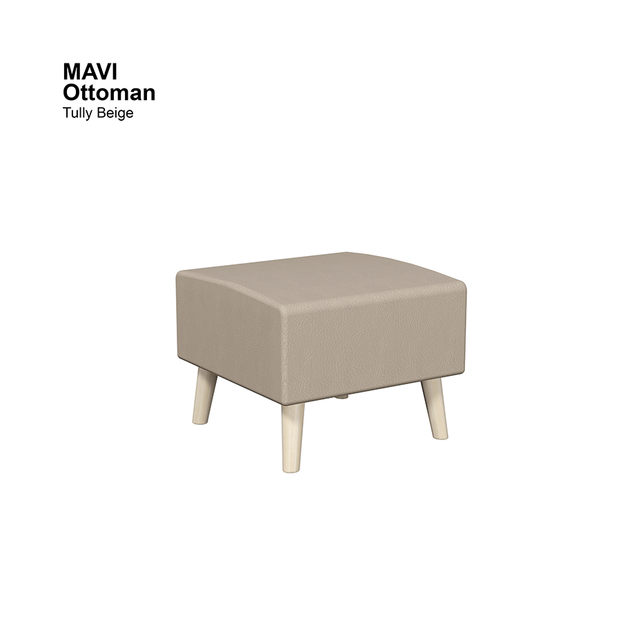 MORE MAVI OPTIONS Mavi Ottoman Mavi Ottoman Leatherette Tully Beige Mandaue Foam