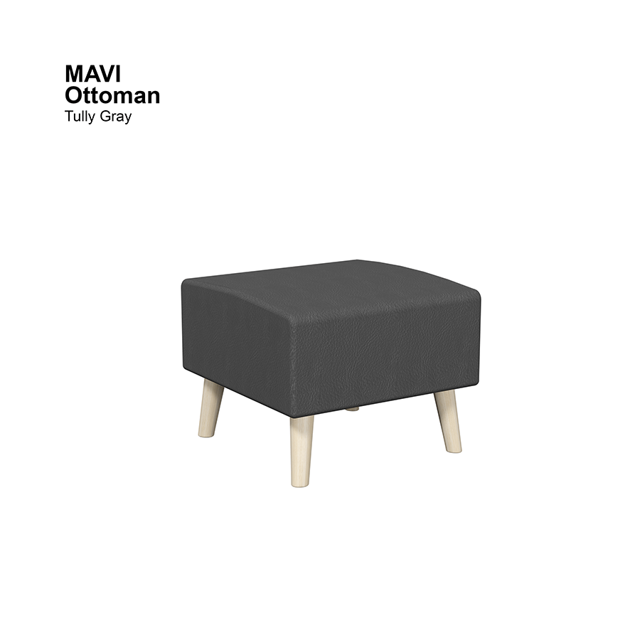 MORE MAVI OPTIONS Mavi Ottoman Mavi Ottoman Leatherette Tully Gray Mandaue Foam