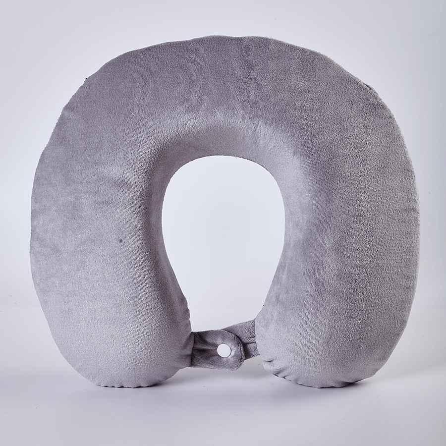 Memory Neck Pillow - Grey