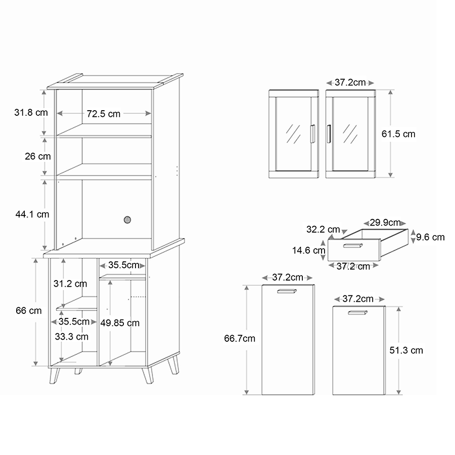 MORE MERRICK OPTIONS Merrick 2 Door Kitchen Cabinet Merrick 2 Door Kitchen Cabinet Mandaue Foam