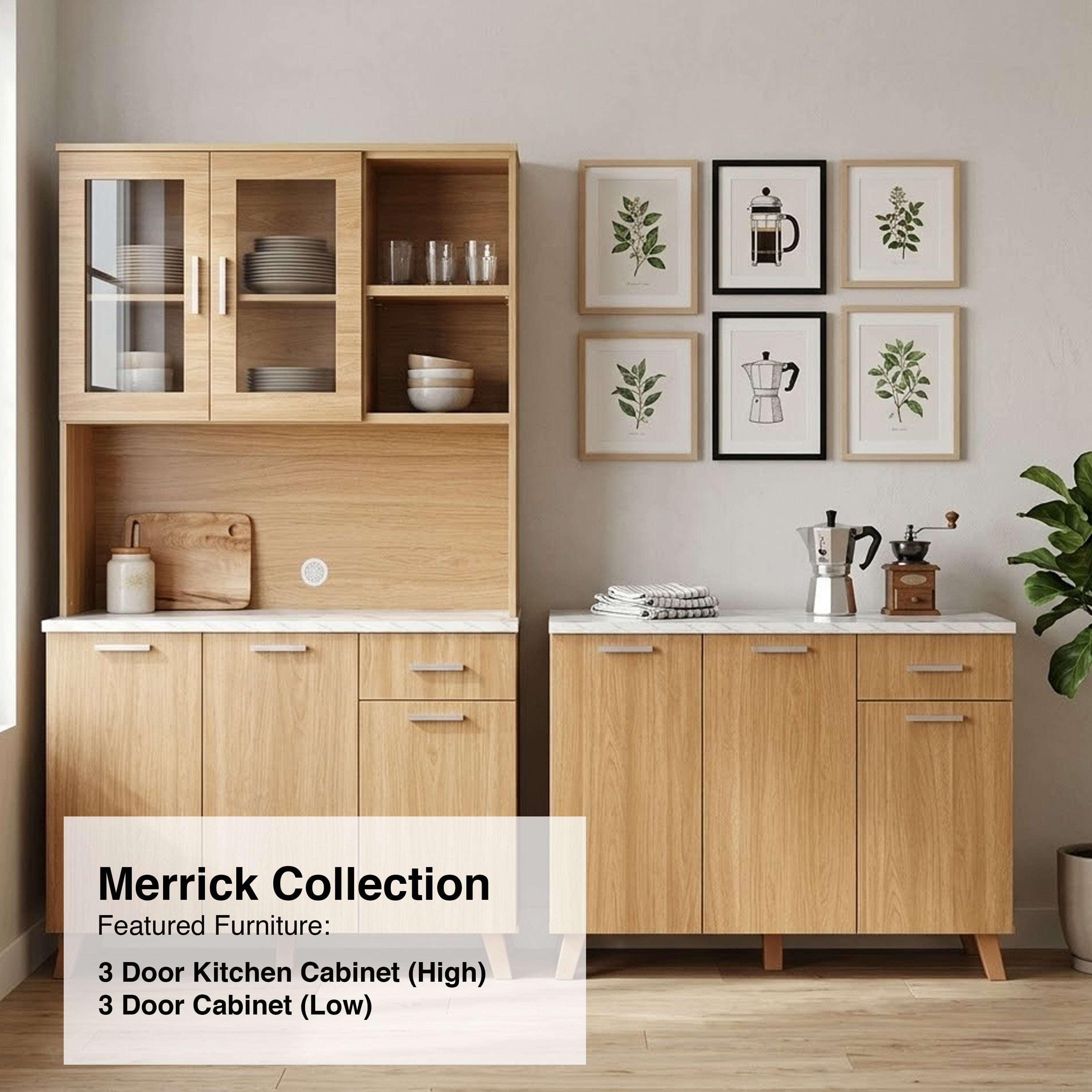 #color_Oak + White Marble