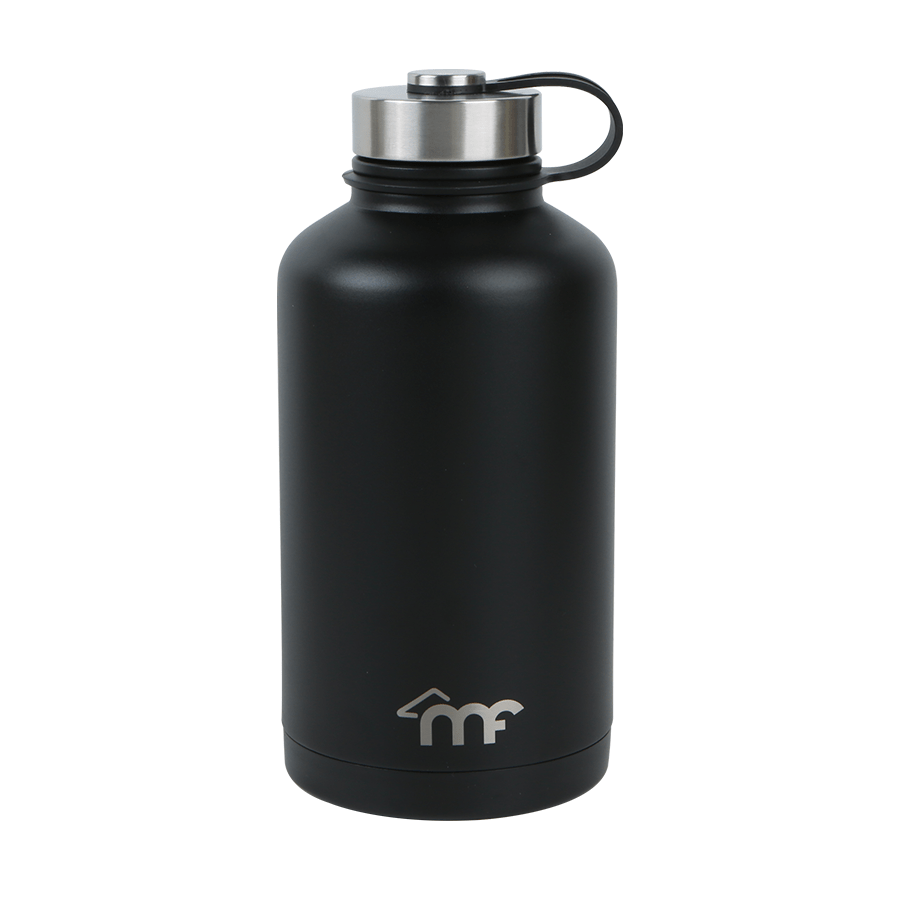MF 64oz Insulated Flask MF 64oz Insulated Flask Black Mandaue Foam
