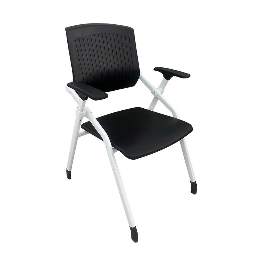 Miles Folding Visitors Chair Miles Folding Visitors Chair Black Mandaue Foam