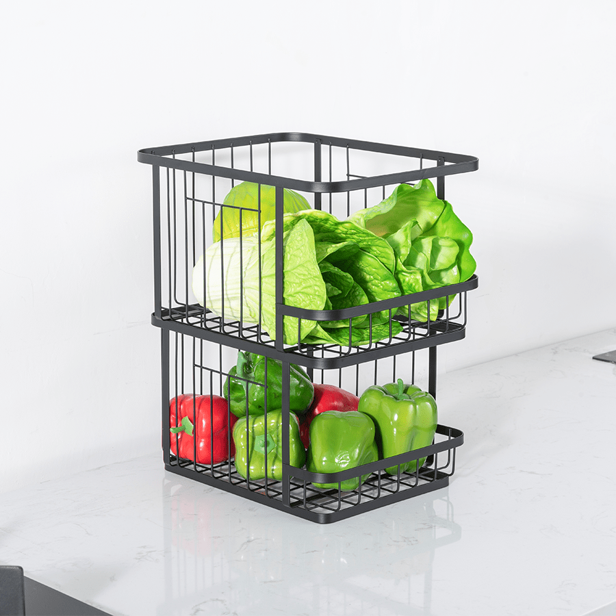 Miles Stackable Basket - 2 tier Miles Stackable Basket - 2 tier Mandaue Foam