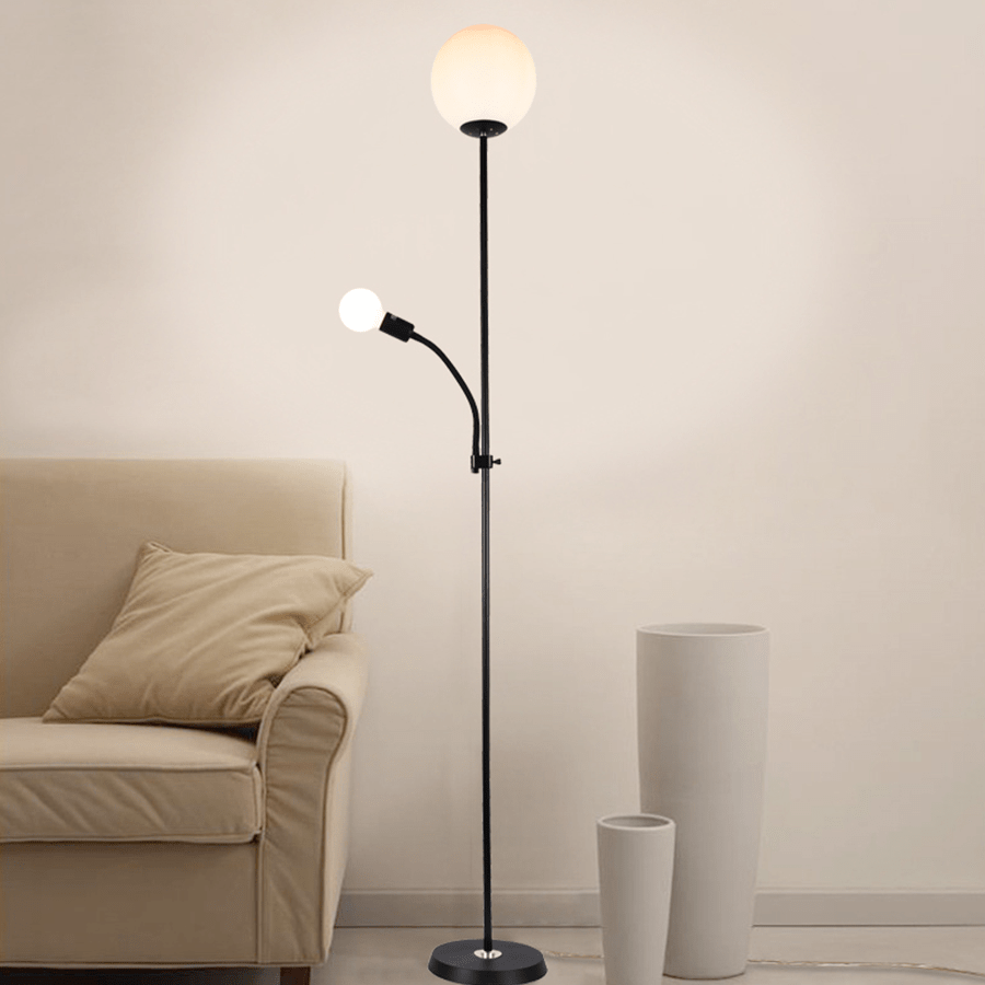 Miron Floor Lamp with Reading Lamp Miron Floor Lamp with Reading Lamp Mandaue Foam