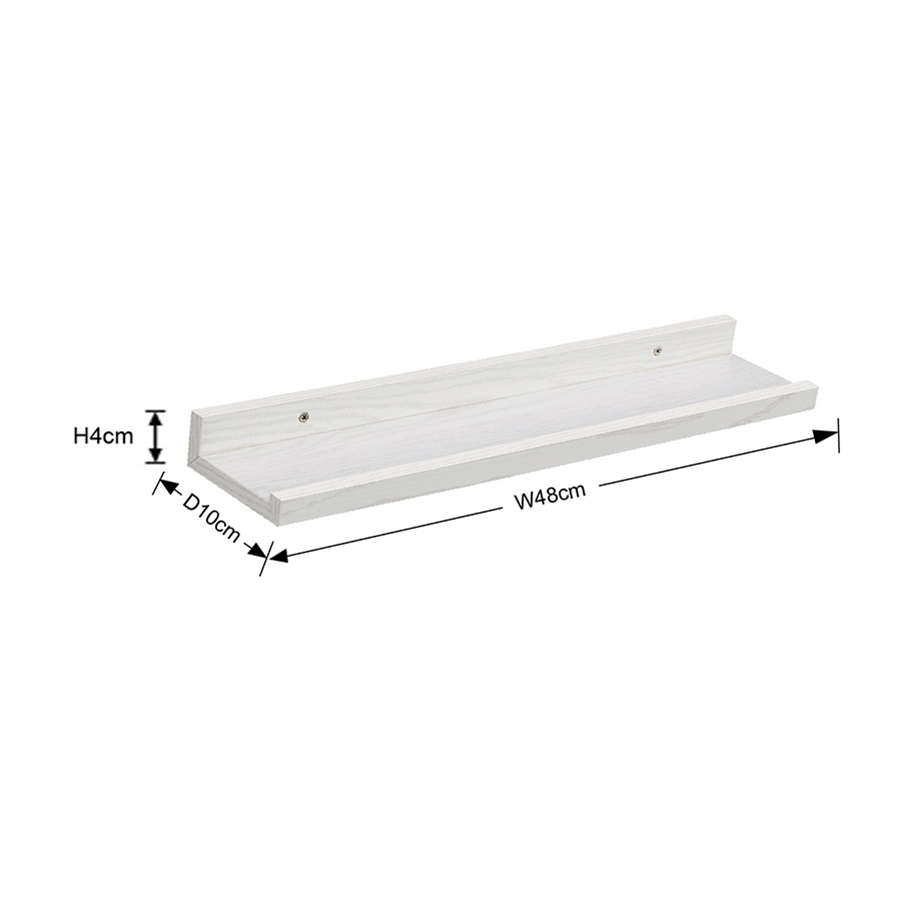 MORE MISSION OPTIONS Mission 48x10 cm Floating Shelf Mission 48x10 cm Floating Shelf Mandaue Foam