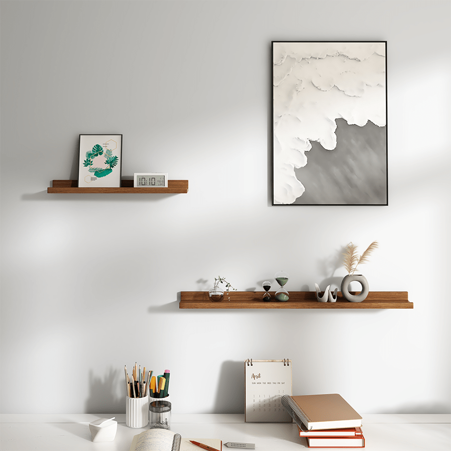 MORE MISSION OPTIONS Mission 80x10 cm Floating Shelf Mission 80x10 cm Floating Shelf Mandaue Foam