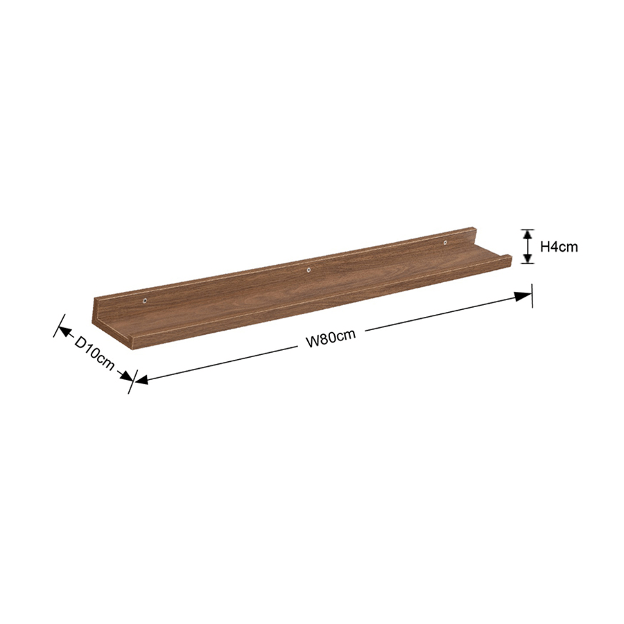 MORE MISSION OPTIONS Mission 80x10 cm Floating Shelf Mission 80x10 cm Floating Shelf Mandaue Foam