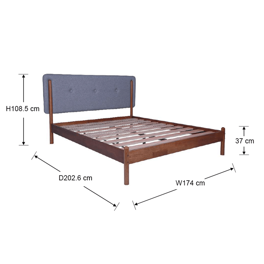 #size_Queen Bed 60x75
