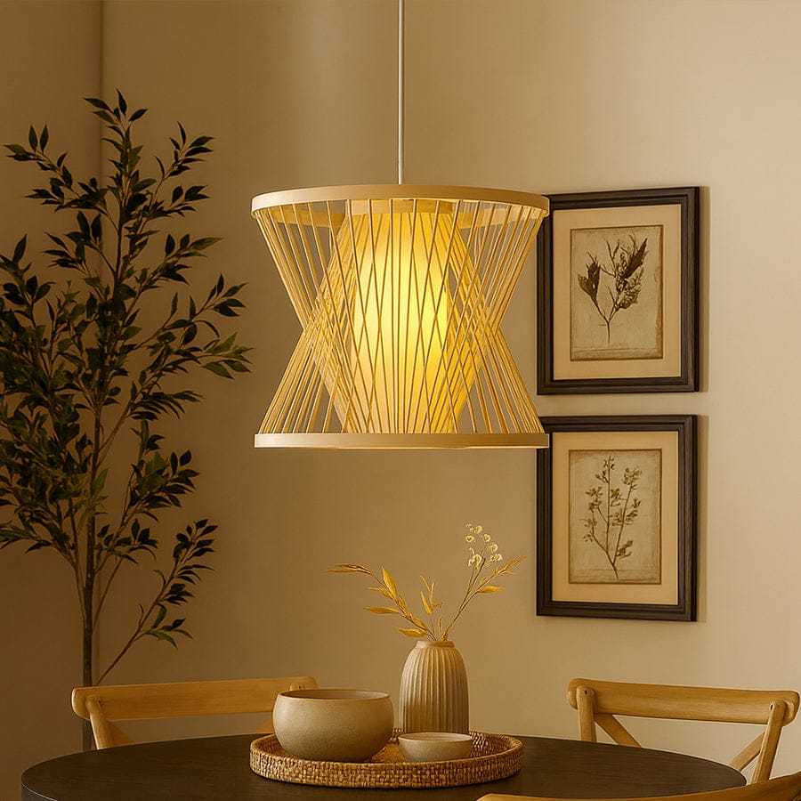 Monar Natural Bamboo Pendant Light