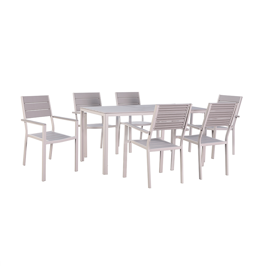 Monro 6 Seater Outdoor Dining Set
