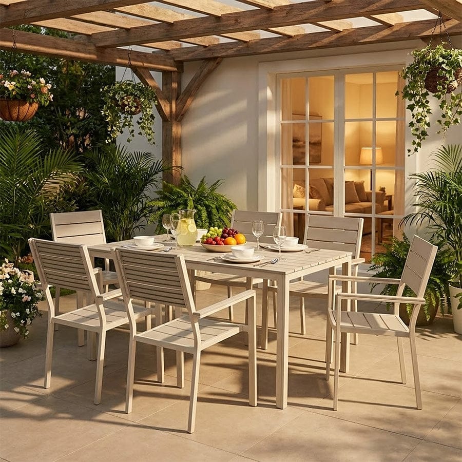 Monro 6 Seater Outdoor Dining Set