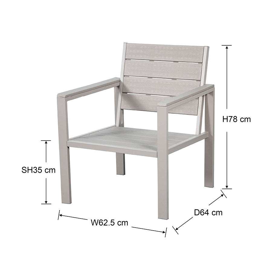 Monro Outdoor Living Sofa Set