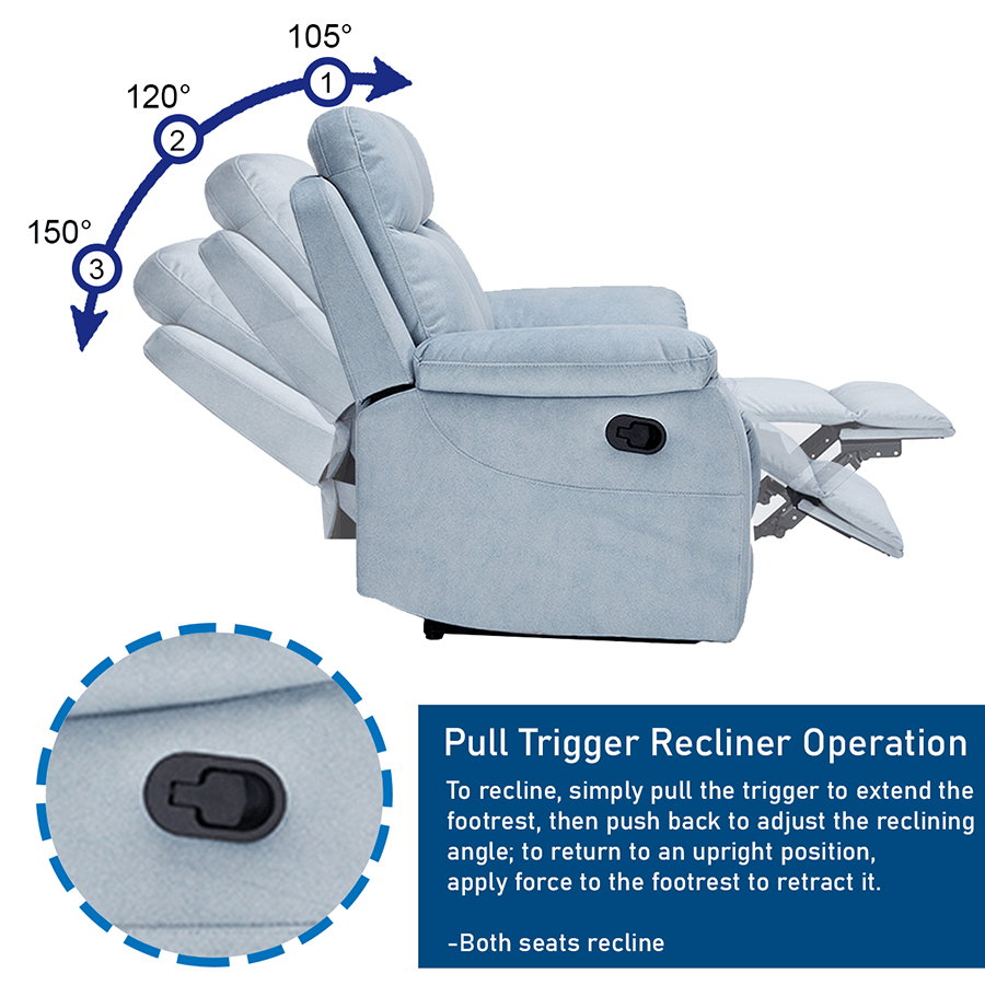 Morgan 2 Seater Recliner