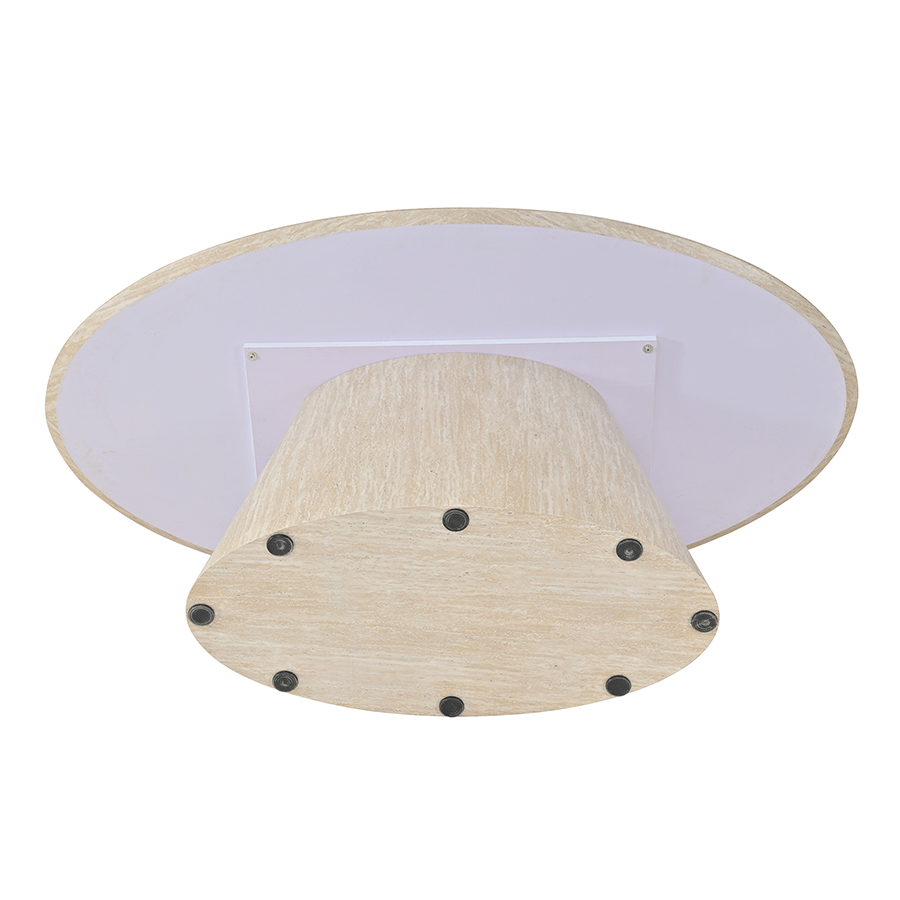 Nadeen 6 Seater Oval Dining Set