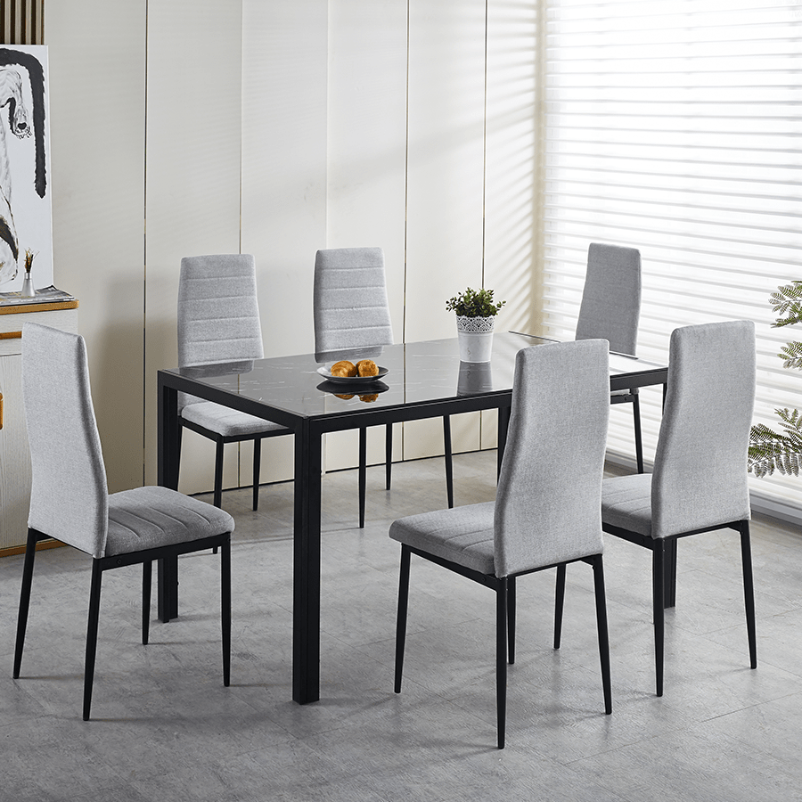 MORE NADINE OPTIONS Nadine 6 Seater Dining Set Nadine 6 Seater Dining Set Mandaue Foam