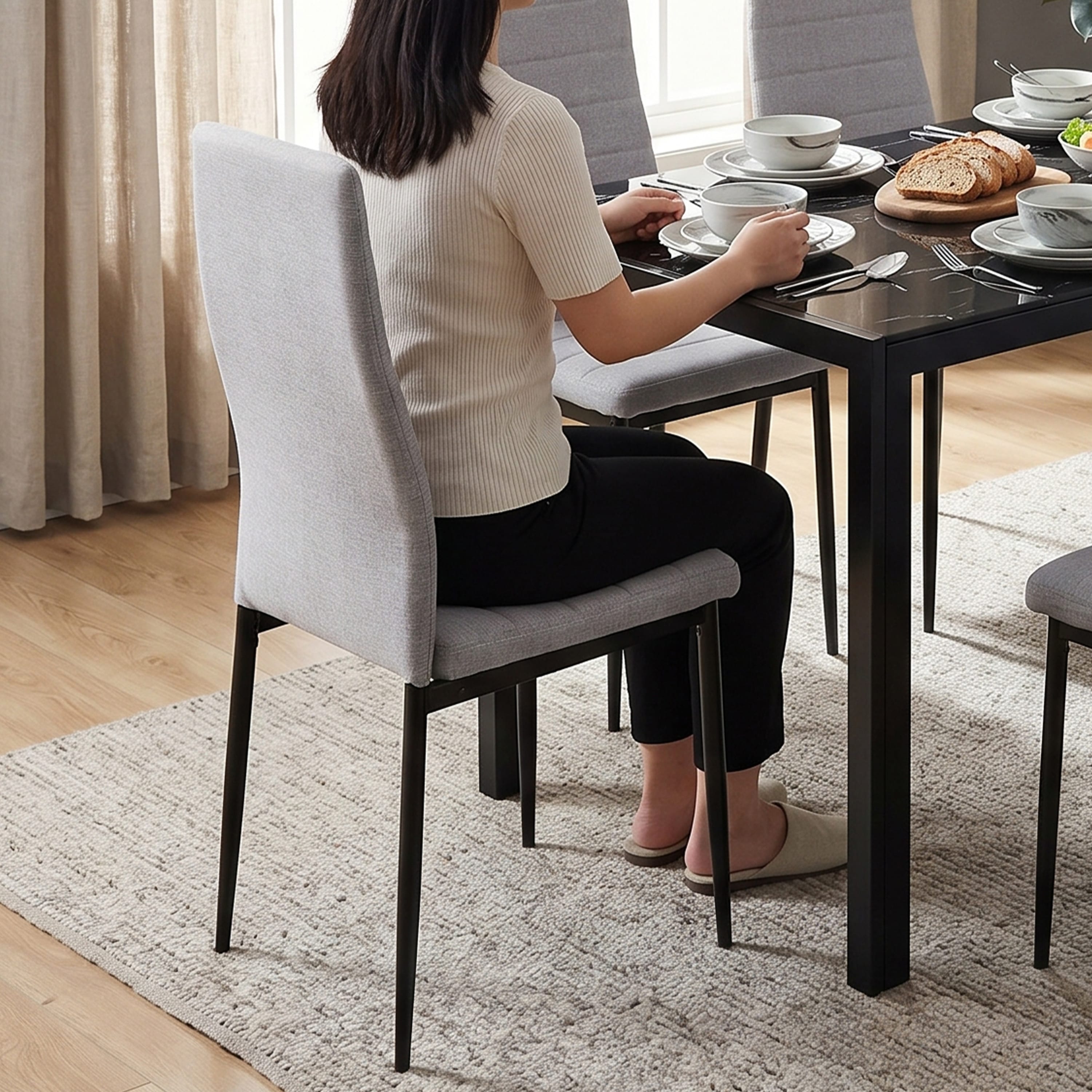 Nadine 6 Seater Dining Set