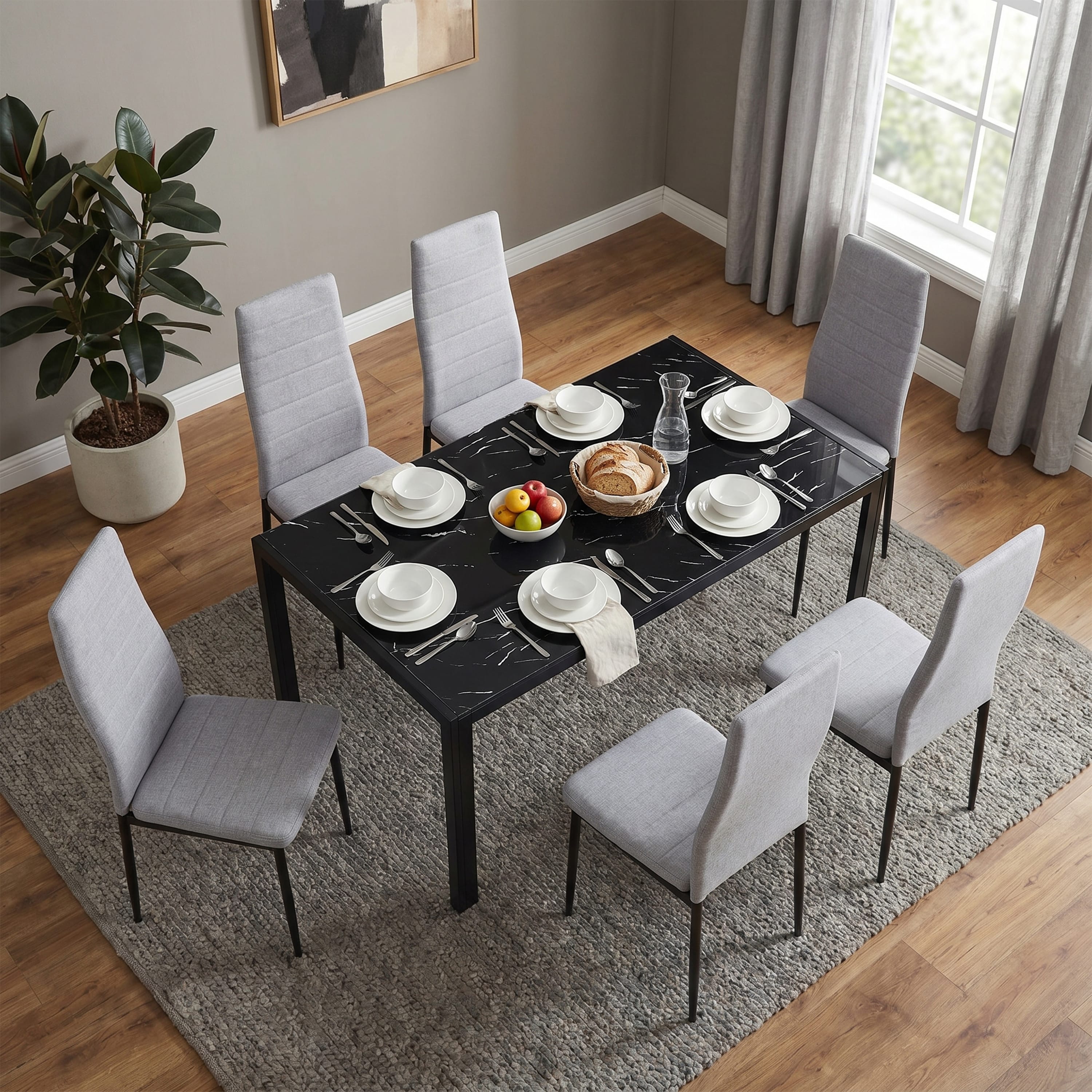 Nadine 6 Seater Dining Set