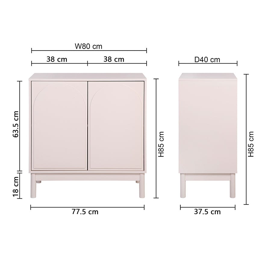 Natali 2 Door Cabinet