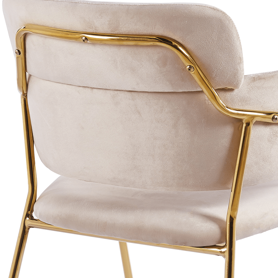 Natalie Golden Chair Natalie Golden Chair Mandaue Foam