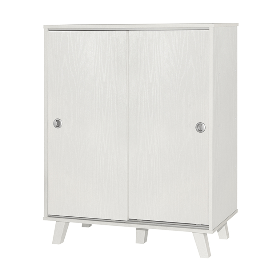 Nery Sliding Shoe Cabinet Nery Sliding Shoe Cabinet White Mandaue Foam