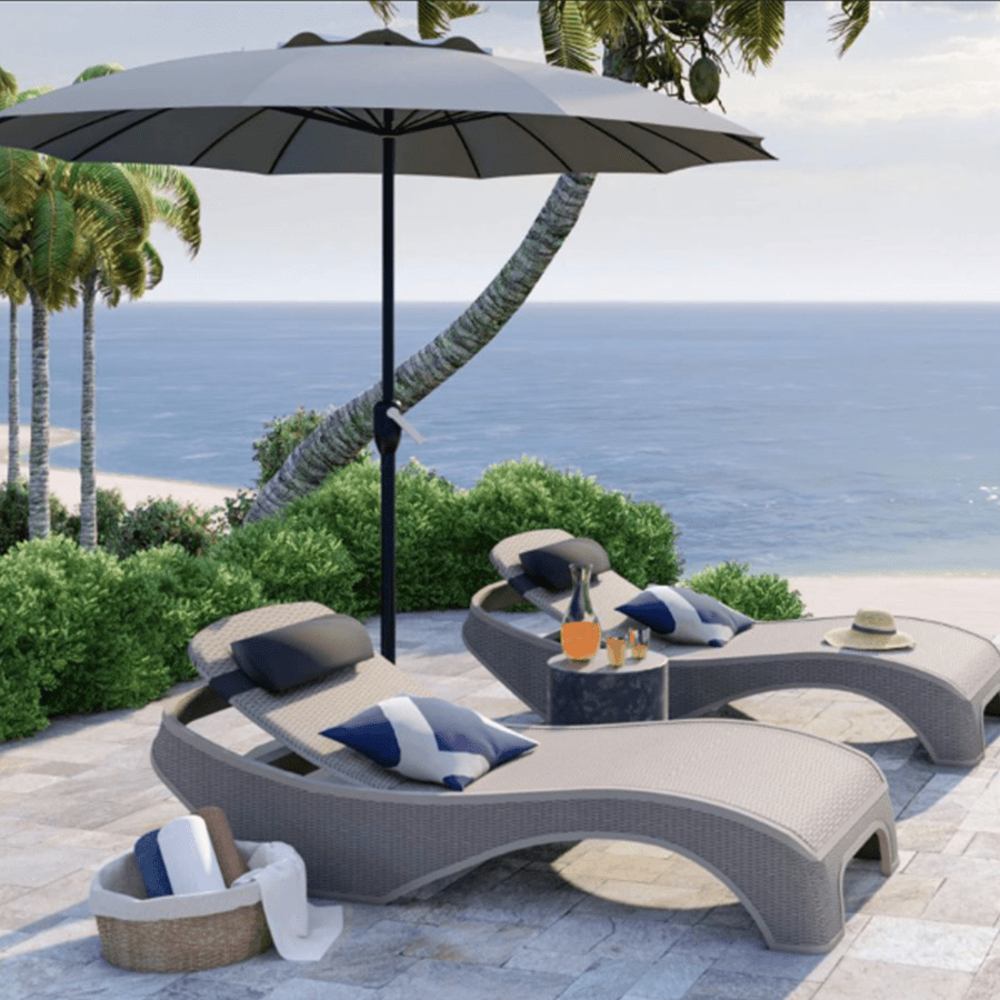 Newport Sun Lounger Newport Sun Lounger Mandaue Foam