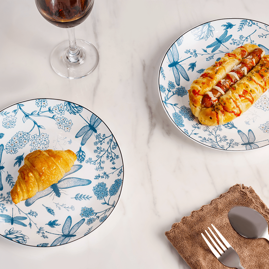 Nyra Opalware Side Plate - 4pc Set Nyra Opalware Side Plate - 4pc Set Mandaue Foam