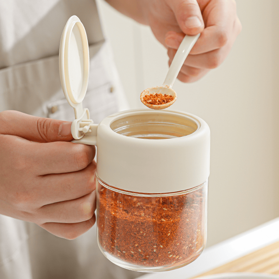 Orson Spice Jar with Spoon
