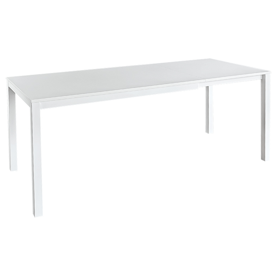 MORE PELTON OPTIONS Pelton 120-180 Extension Table Pelton 120-180 Extension Table White Mandaue Foam