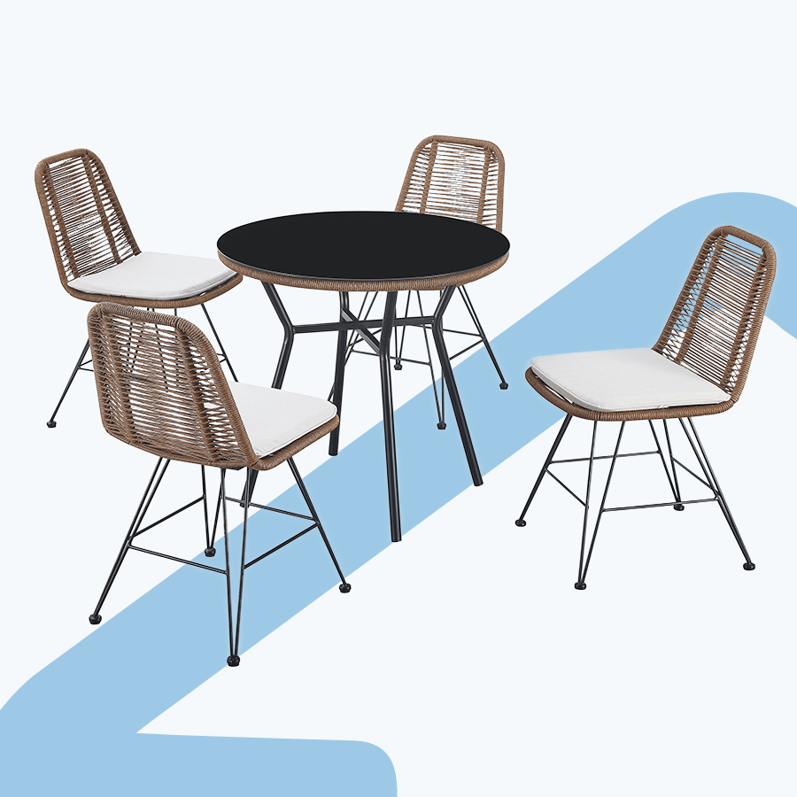 Penelope 4 Seater Dining Set