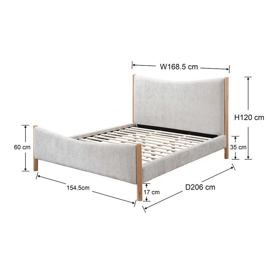 #size_Queen Bed 60x75 inches