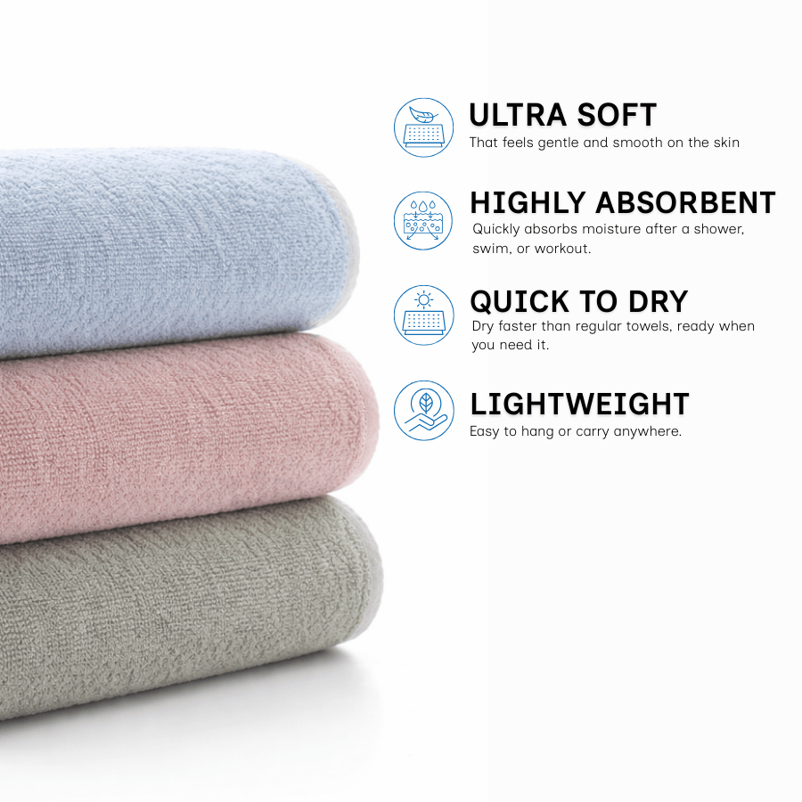 Rai Microfiber Bath Towel
