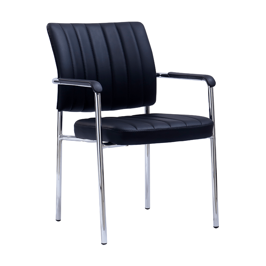 Ralph Office Visitor Chair Ralph Office Visitor Chair Black Mandaue Foam
