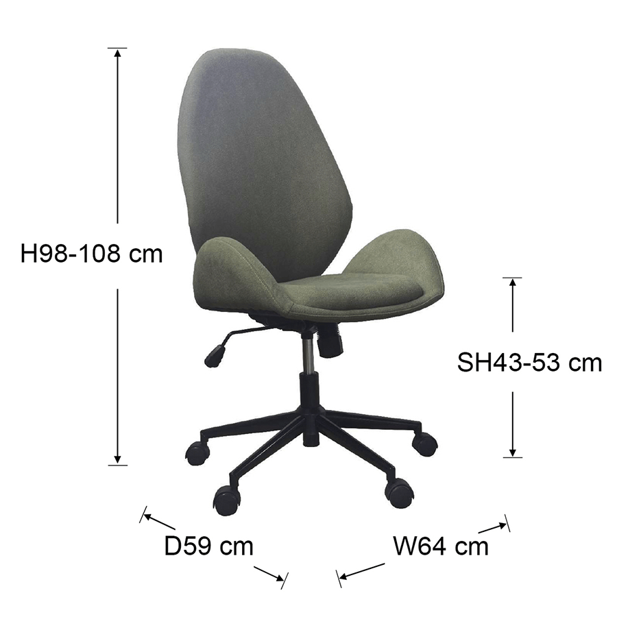 Rasha High Back Office Chair Rasha High Back Office Chair Mandaue Foam