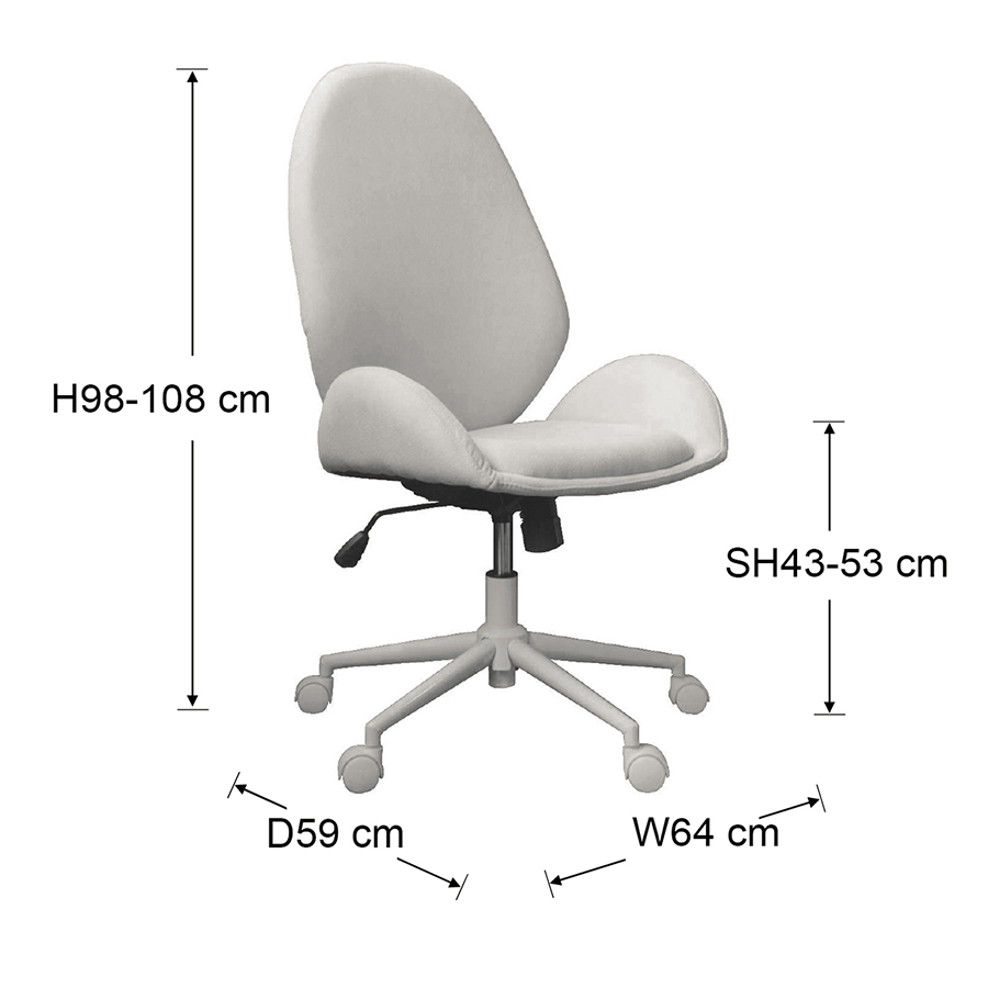 Rasha High Back Office Chair Rasha High Back Office Chair Mandaue Foam