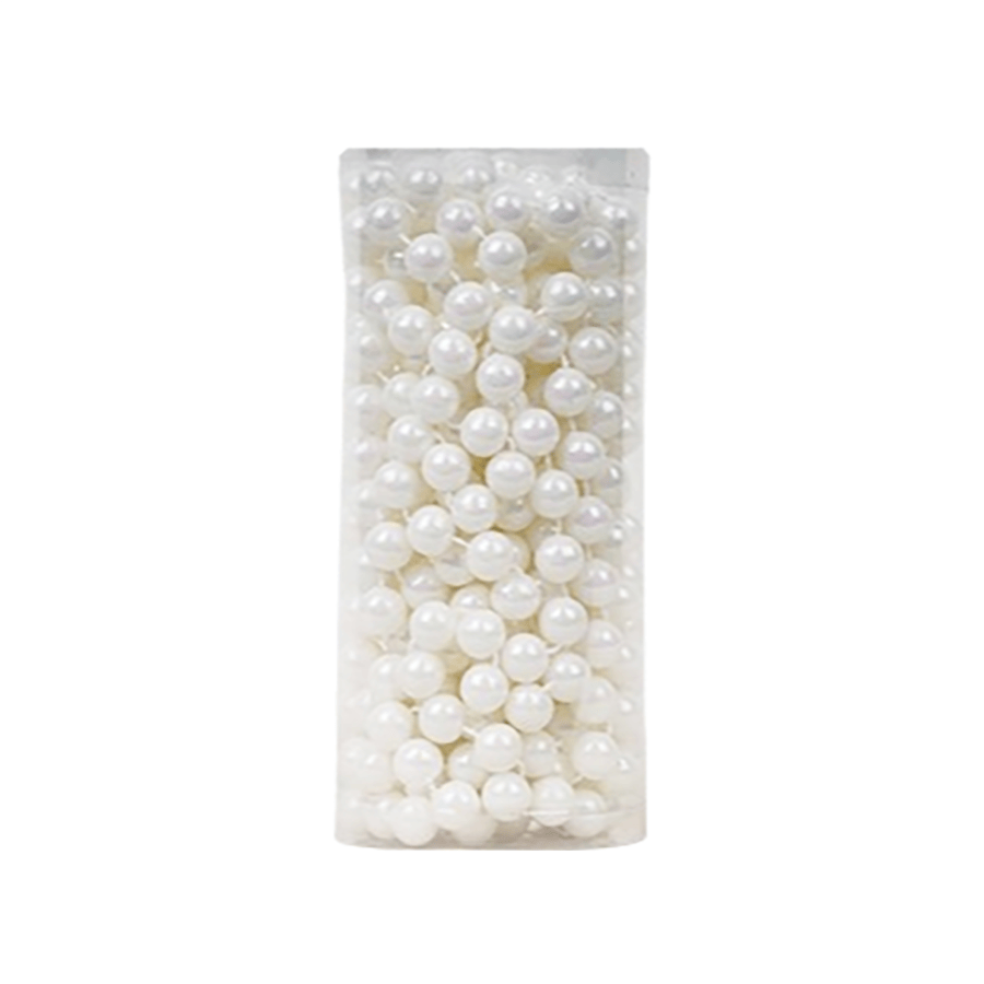 Razzle Beads Pearl 5m White