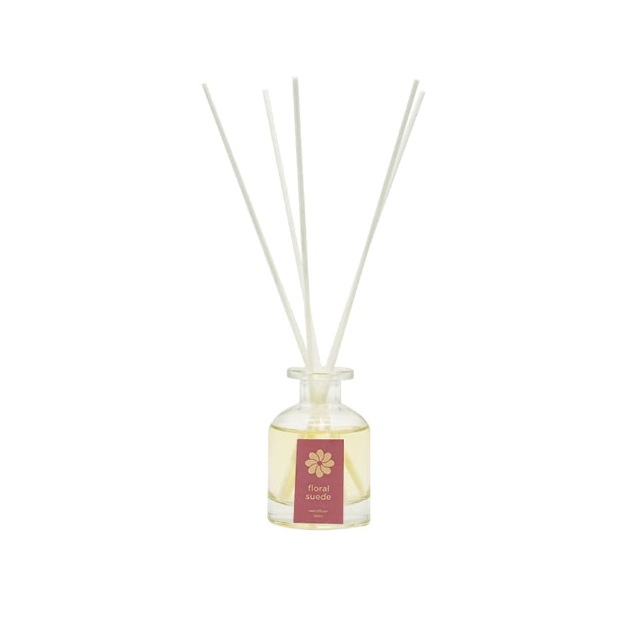 Reed Diffuser 100ml - Floral Suede