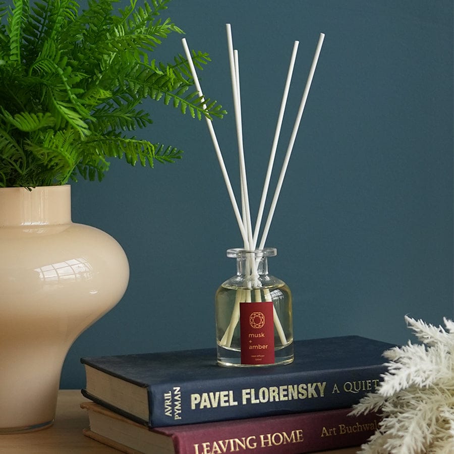 Reed Diffuser 100ml - Musk + Amber