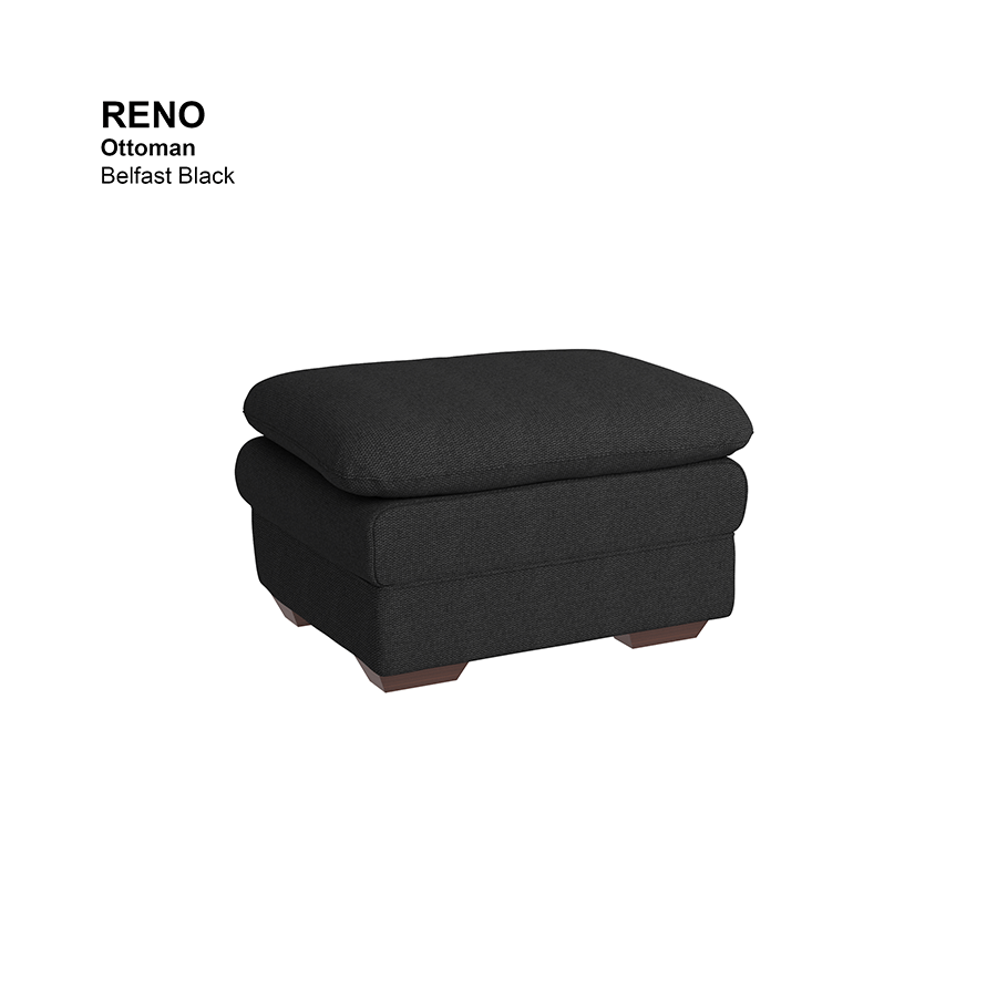MORE RENO OPTIONS Reno Ottoman Reno Ottoman Fabric Parson Carbon Mandaue Foam