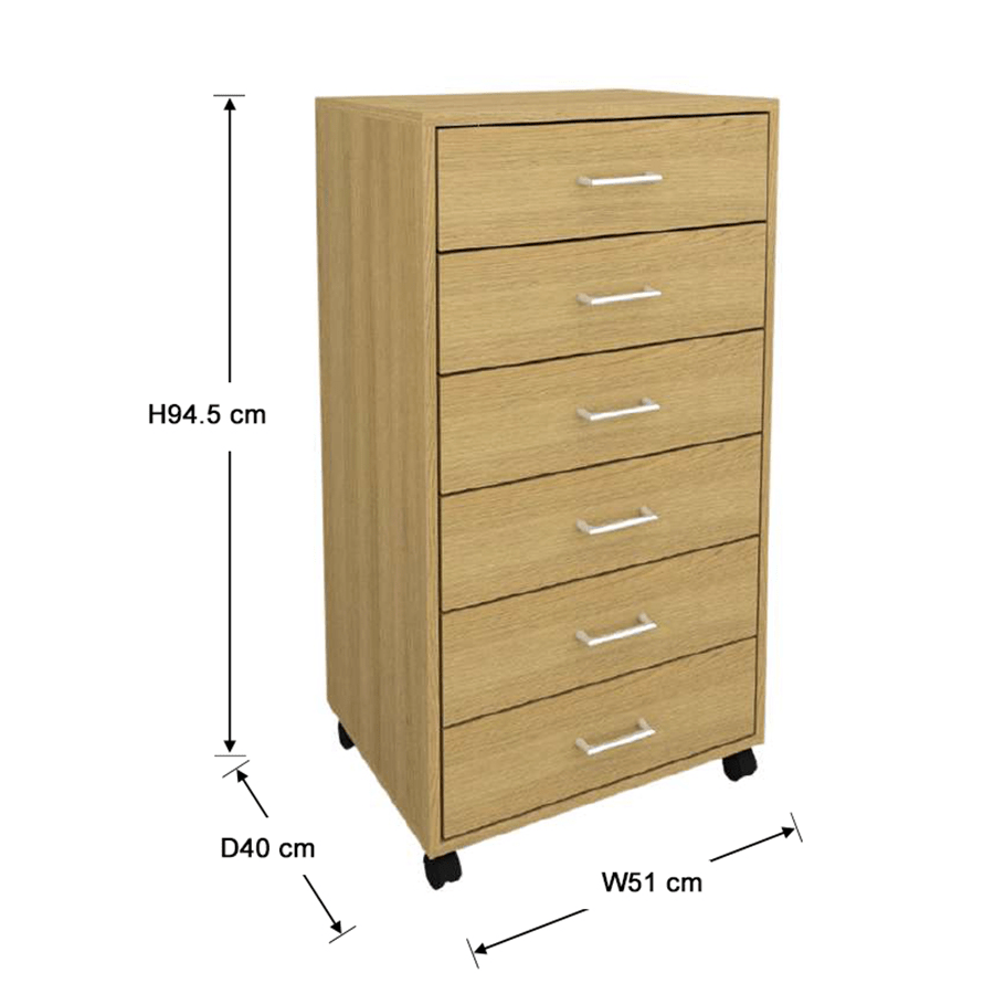 MORE RHYS OPTIONS Rhys 6 Drawer Pedestal Rhys 6 Drawer Pedestal Mandaue Foam