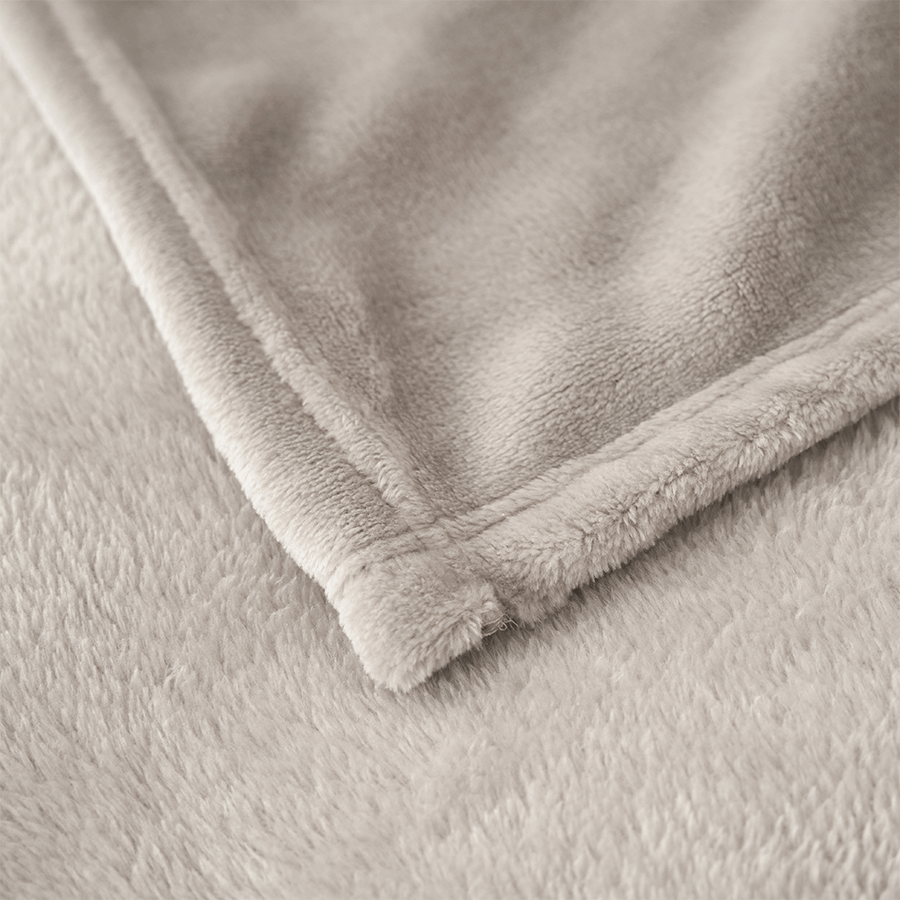 MORE RION OPTIONS Rion Plain Bedspread - Gray Rion Plain Bedspread - Gray Mandaue Foam