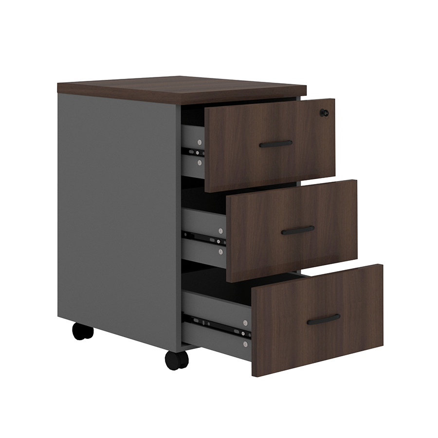 MORE ROLLINS OPTIONS Rollins 3 Drawer Mobile Pedestal Rollins 3 Drawer Mobile Pedestal Mandaue Foam