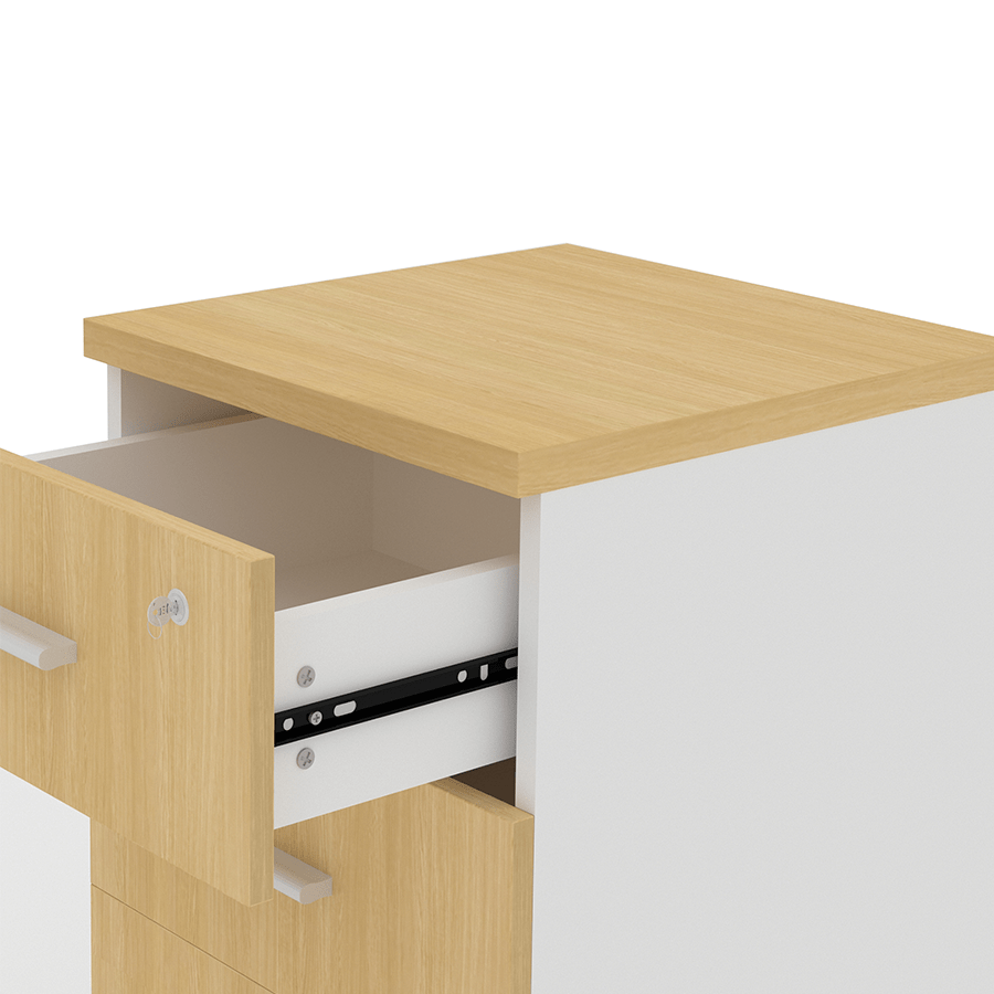 MORE ROLLINS OPTIONS Rollins 3 Drawer Mobile Pedestal Rollins 3 Drawer Mobile Pedestal Mandaue Foam