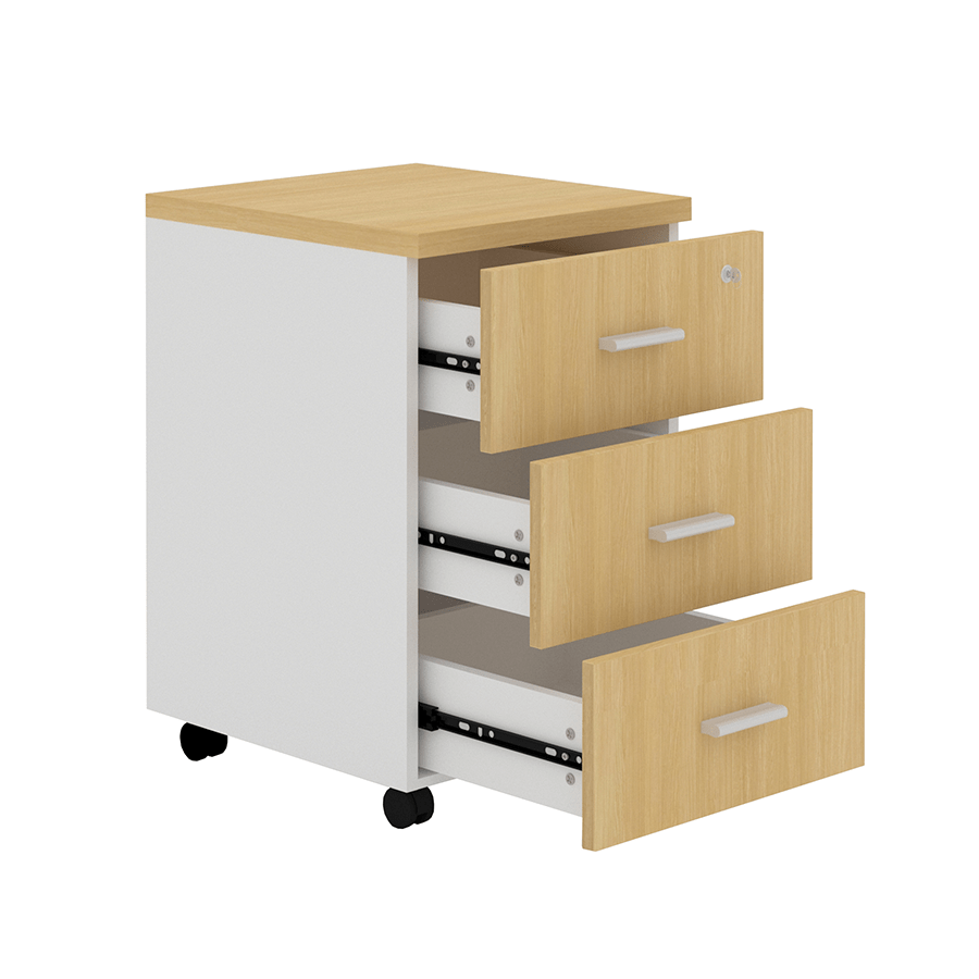 MORE ROLLINS OPTIONS Rollins 3 Drawer Mobile Pedestal Rollins 3 Drawer Mobile Pedestal Mandaue Foam