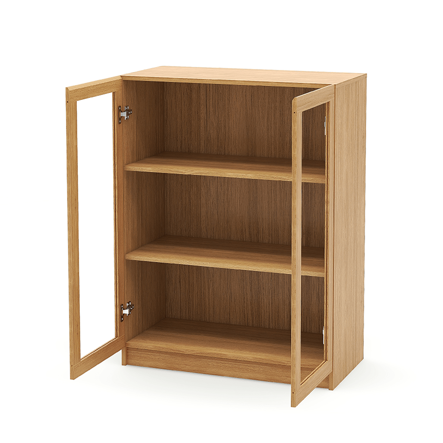 MORE RUSSEL OPTIONS Russel 80 cm Low Glass Cabinet Russel 80 cm Low Glass Cabinet Mandaue Foam